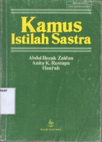 Kamus Istilah Sastra